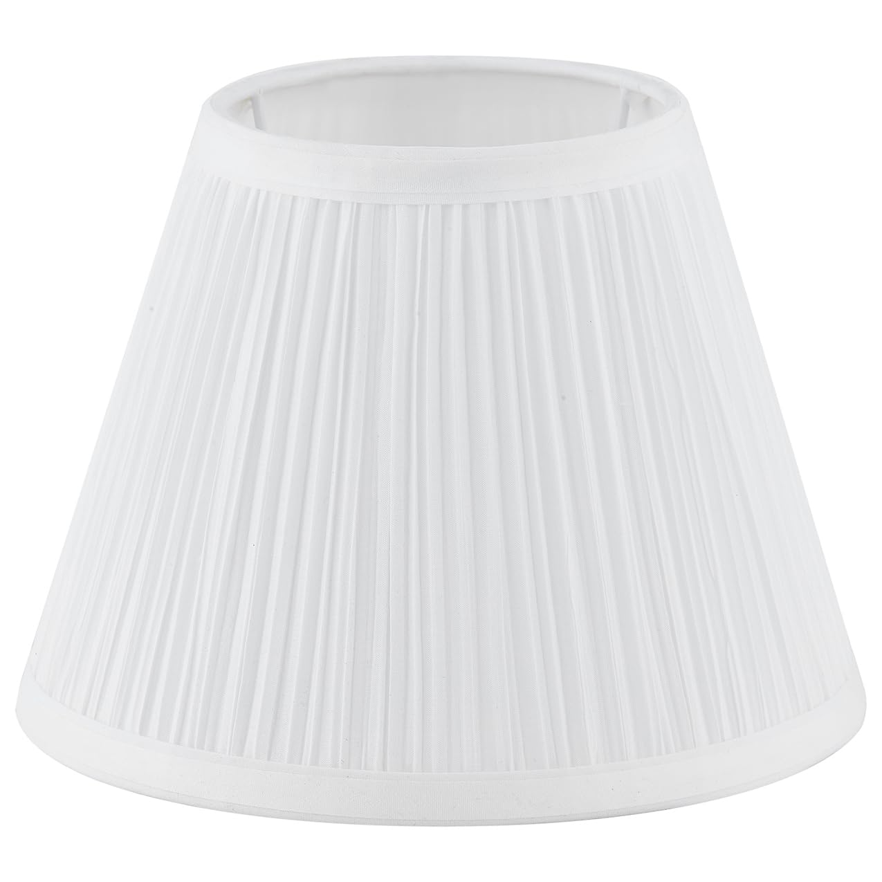 JIAOGEPENGYOU Uno shade drum-pleated texture diffuses light for cozy corners.