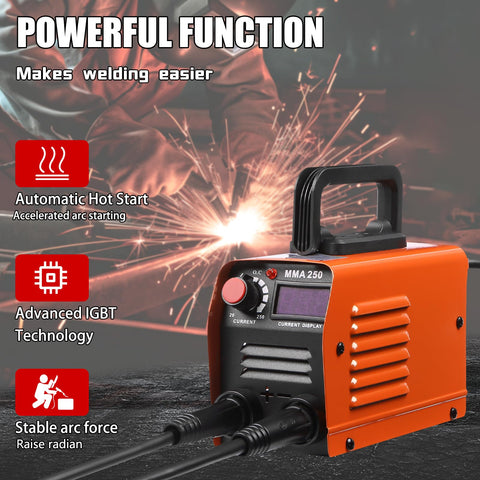 JIAONE IGBT inverter close-up showing stable arc