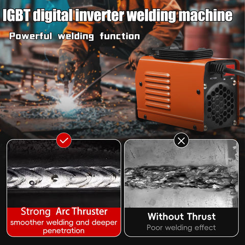 JIAONE welding stainless steel and copper using diverse electrodes