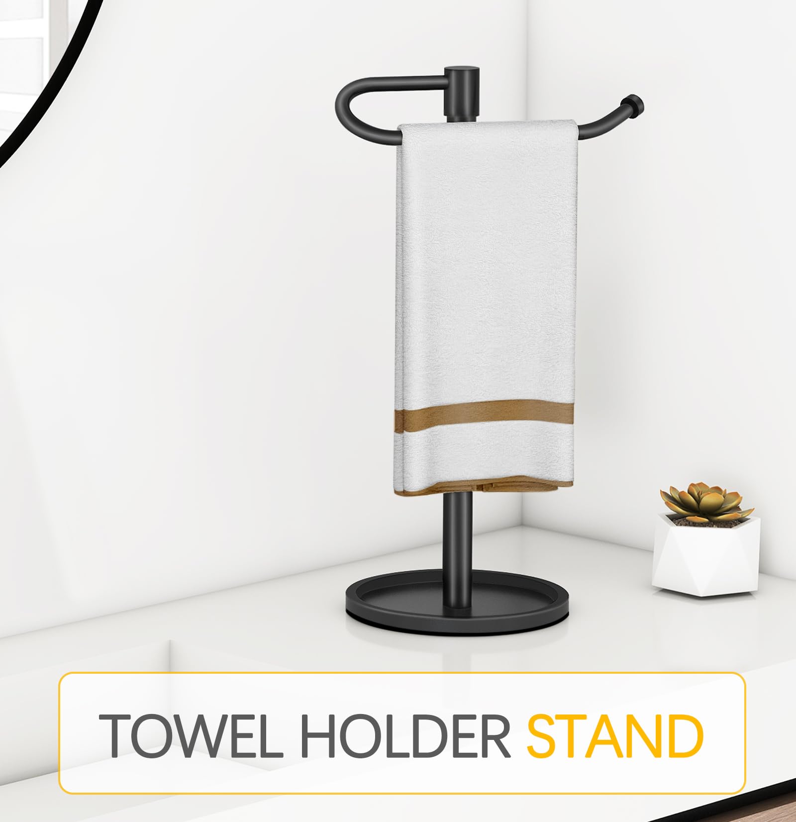 JIAPAIDUO stainless steel towel rack offers durable, rust resistant performance.