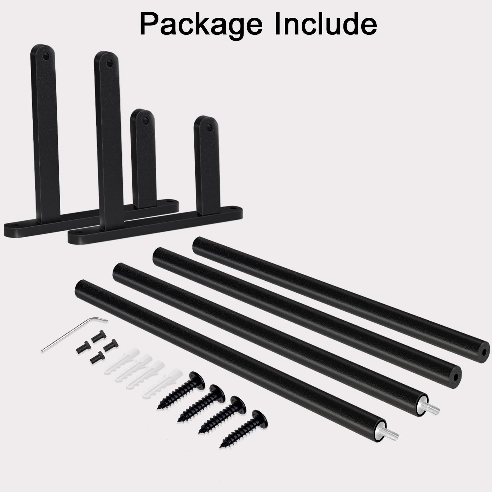 JIAPAIDUO matte black finish resists daily scratches while keeping a sleek look
