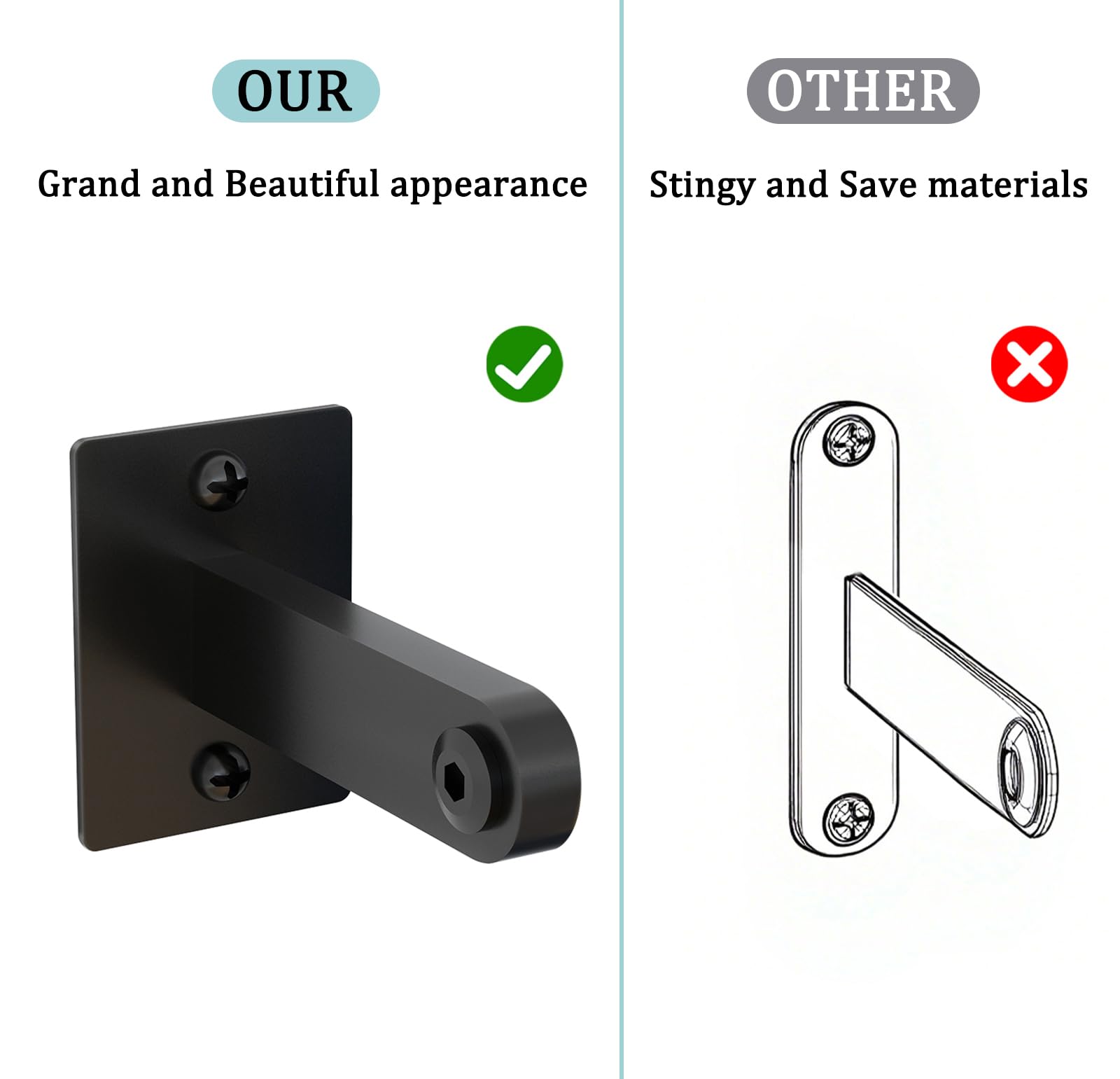 JIAPAIDUO wall-mounted towel holder installs quickly for tidy bathrooms.