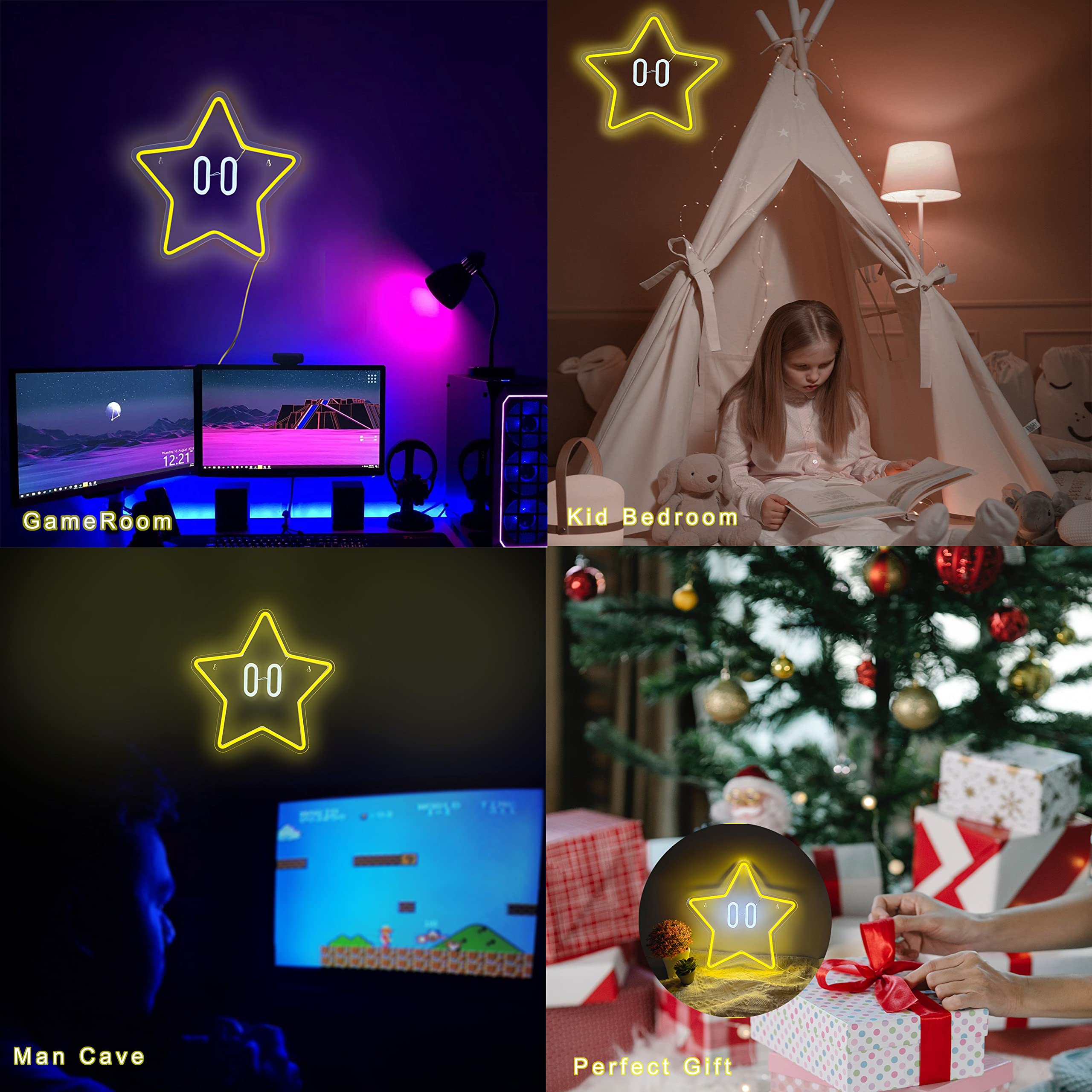JIARODEY neon sign makes a thoughtful birthday gift idea