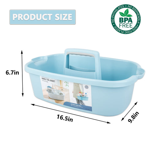JiatuA caddy with bottles demonstrating storage for sprays and towels