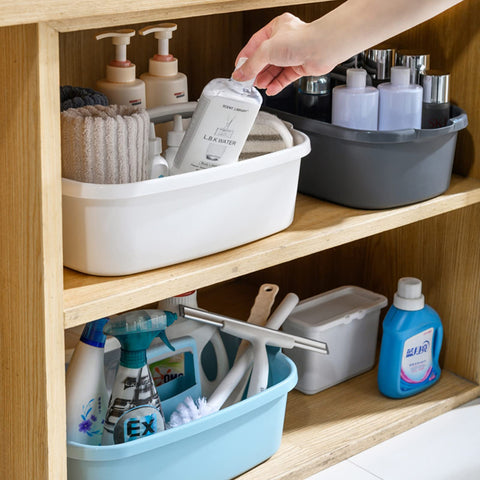 JiatuA multi-scene cleaning basket suitable for kitchen, bathroom, and dorms.