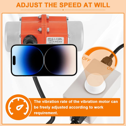 JIAWANSHUN IP65 waterproof design protects the motor in harsh environments