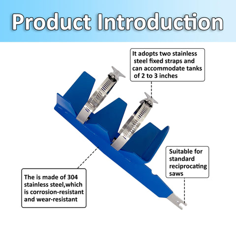 Dual fixing belts securely hold the can for stable operation.