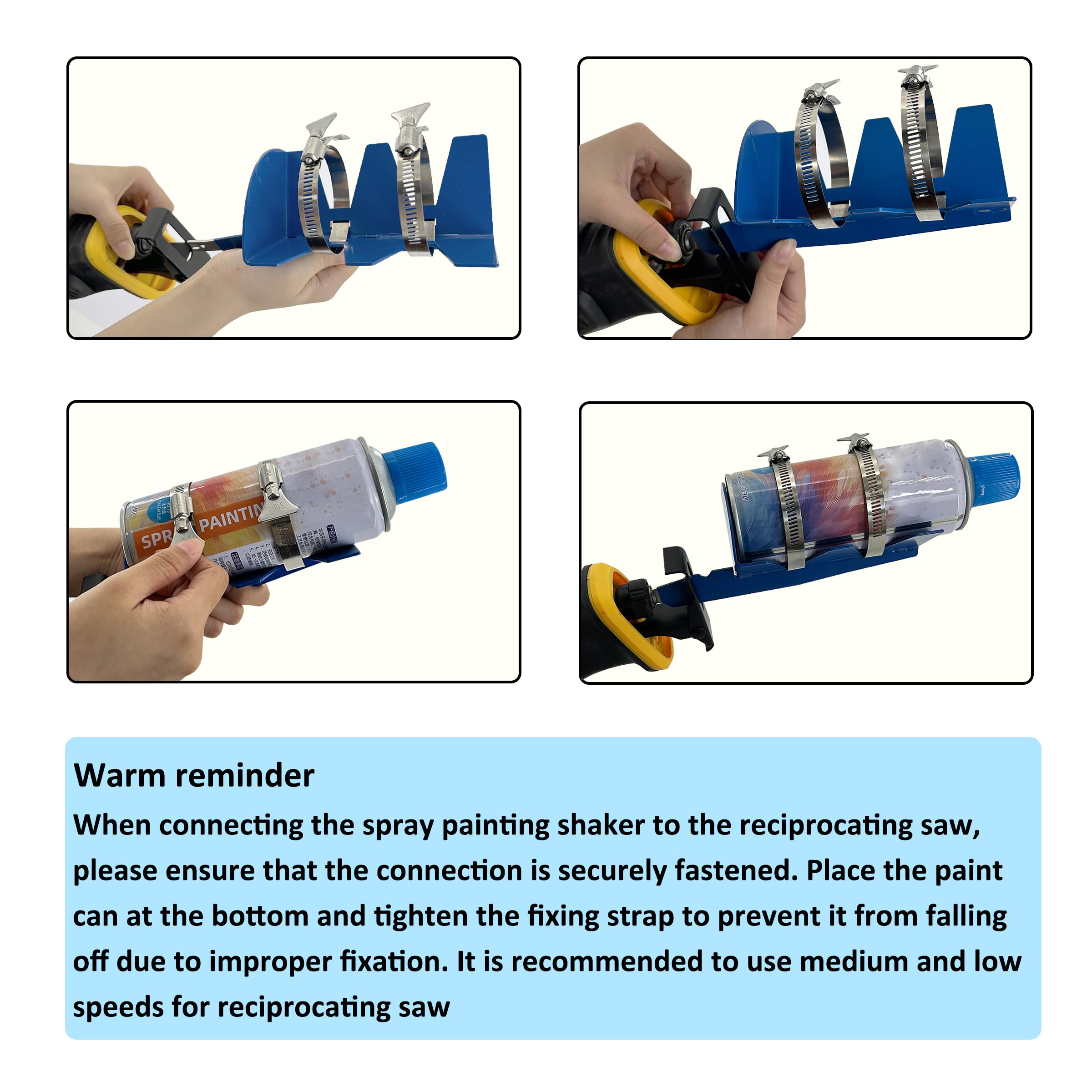 No manual shaking required, reducing fatigue on long projects.