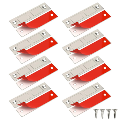 Jiayi cabinet magnet 8-pack front view with ultra-thin profile