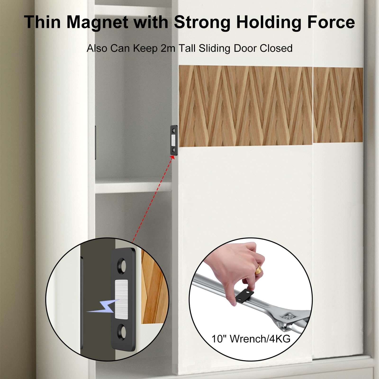 Jiayi strong magnetic force holds cabinet doors securely in daily use.