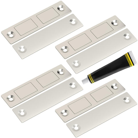 Jiayi ultra-thin cabinet magnets 4-pack for seamless door closure