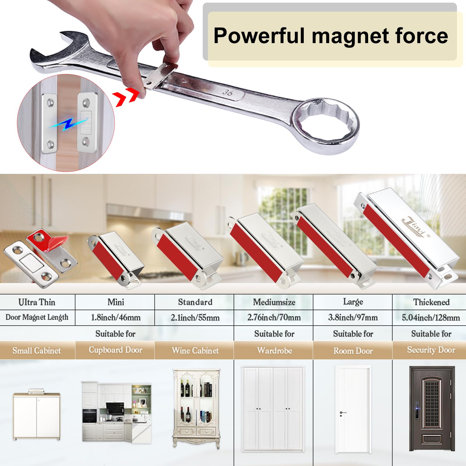 Jiayi drawer-magnet in action keeps items tidy and accessible.