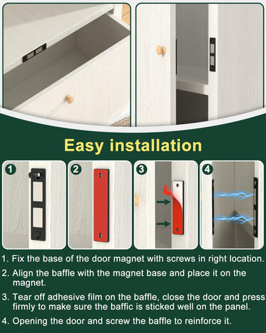 Jiayi easy installation with screws and adhesive for setup.