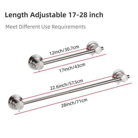 JiePai brushed nickel finish adds a sleek bathroom look