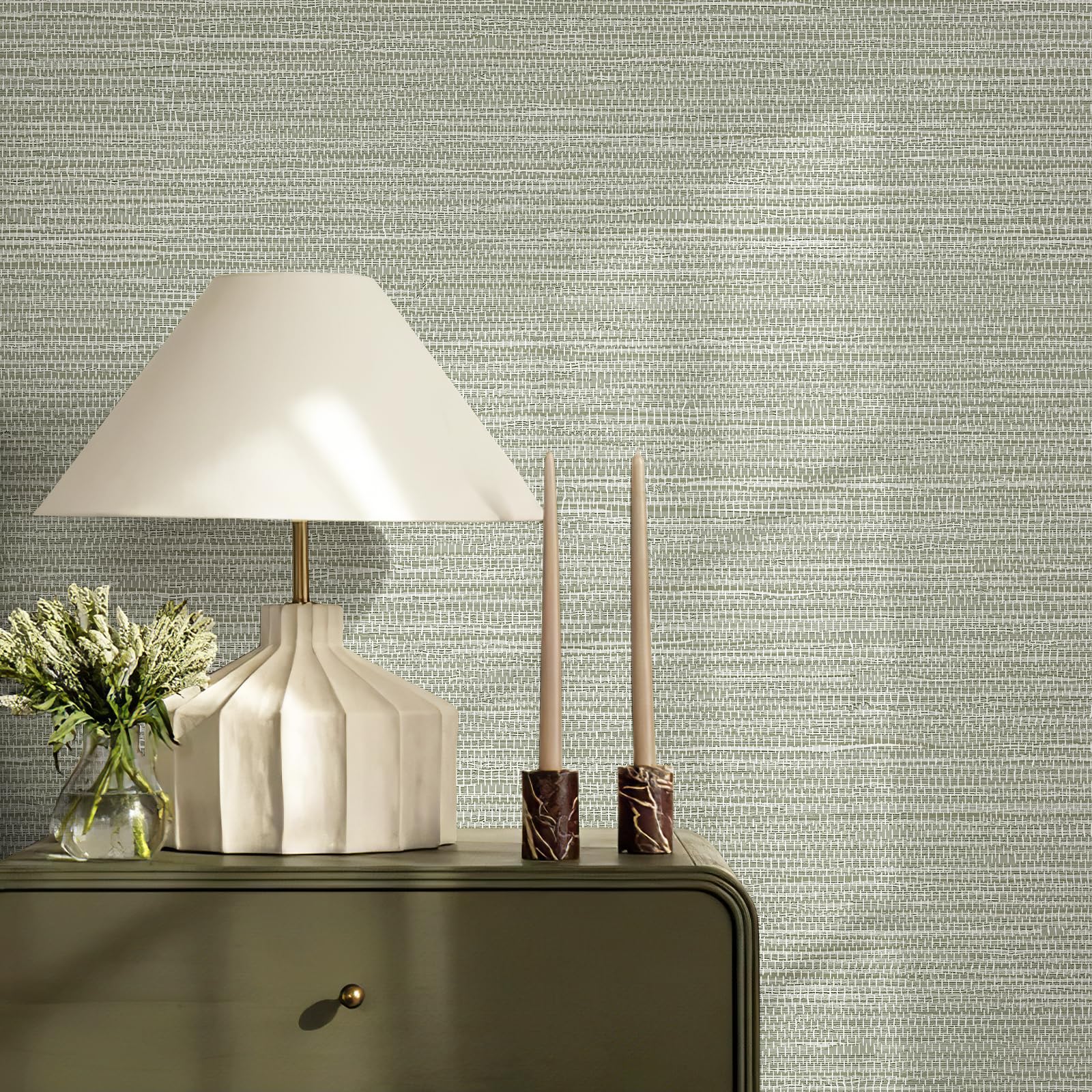 JiffDiff dresser drawer lining; cream wallpaper for decorative organization.
