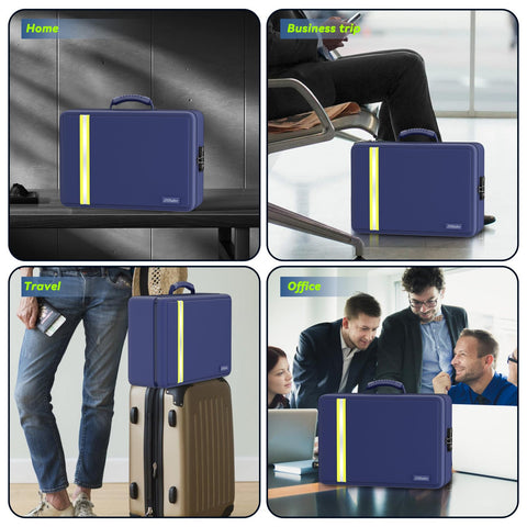 JIHOX travel luggage strap enables easy transport on a trolley