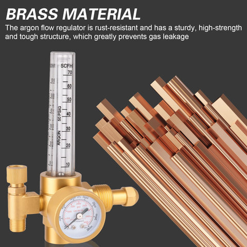 Jiimee regulator package includes fittings for immediate installation.