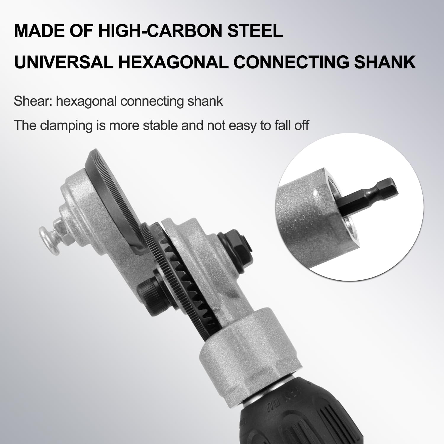 Jikbeed nibbler cutting copper and aluminum sheets with ease.