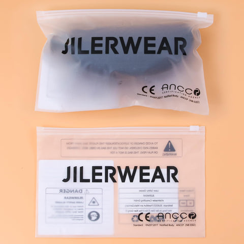 JILERWEAR easy-clean lenses and frame for quick maintenance.