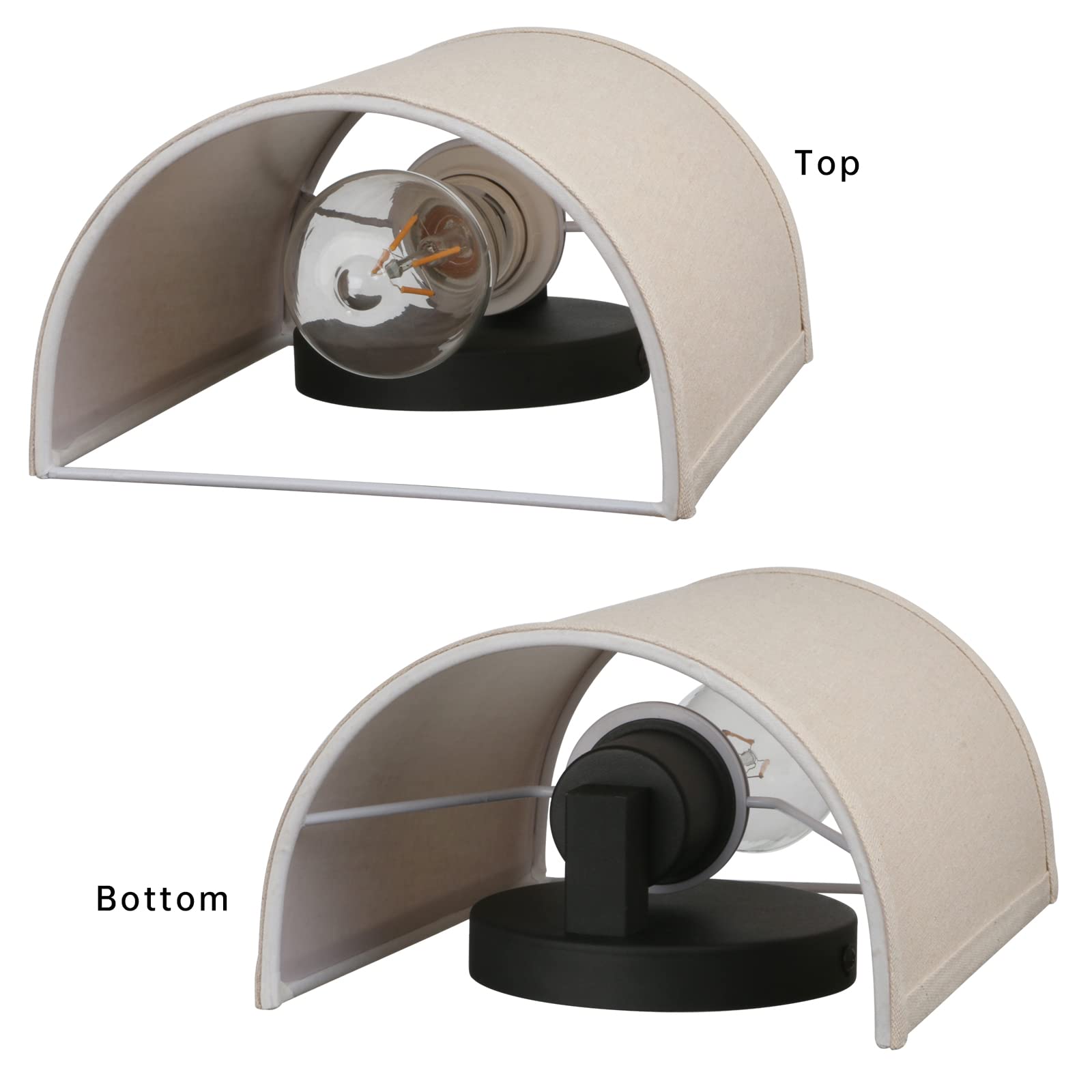 JIMUBEAM white color option sconce enhances modern walls.