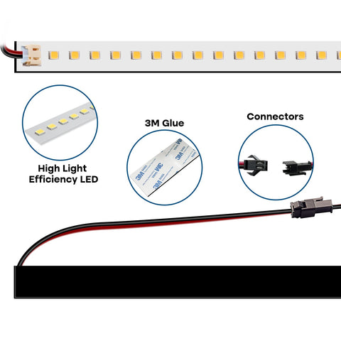 Jimwhen 5400 lumens at 5000K deliver bright daylight-like illumination in a fixture.