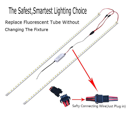 Jimwhen magnetic retrofit inside fixture demonstrates simple installation.
