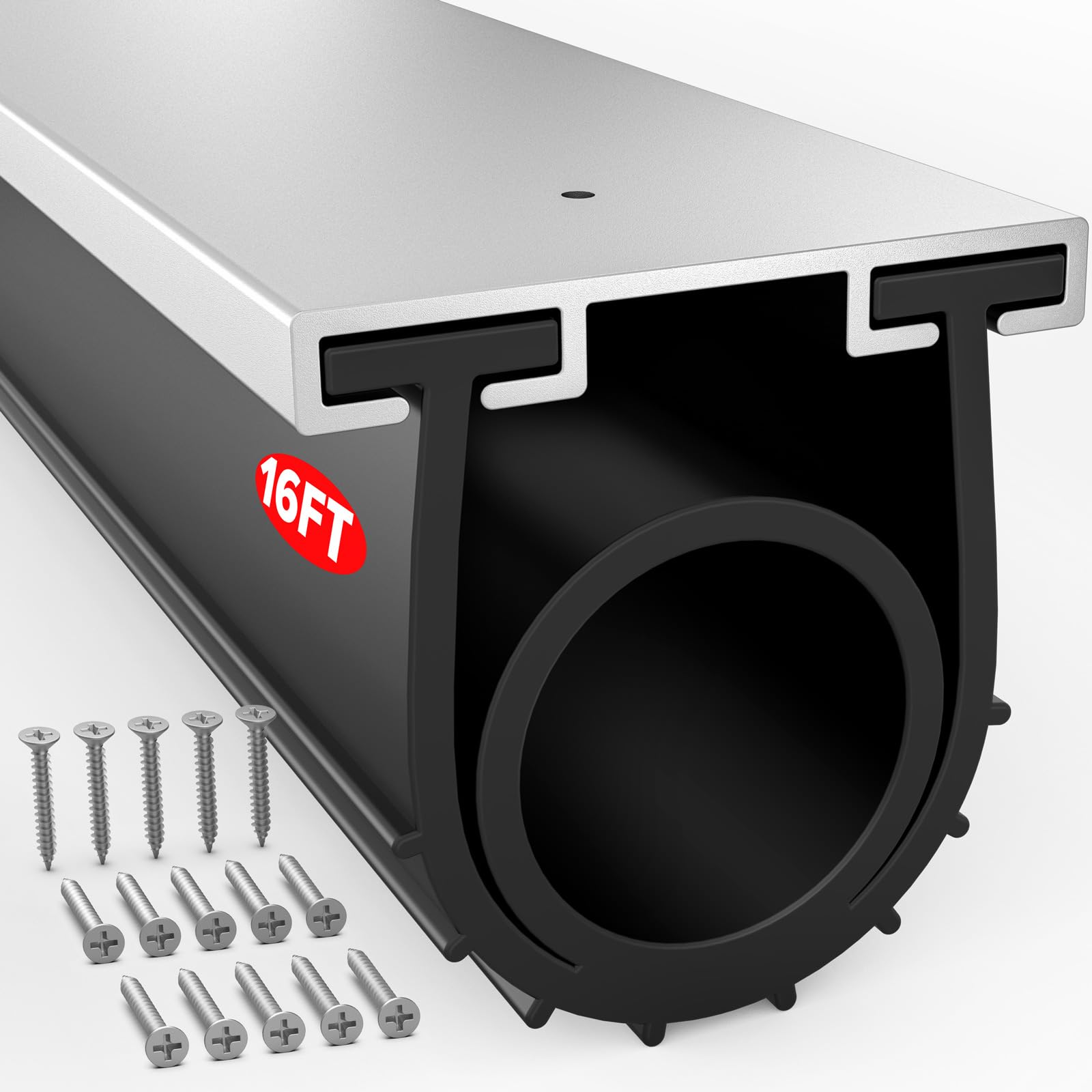 JinBao garage door bottom seal kit offers comprehensive weather protection.