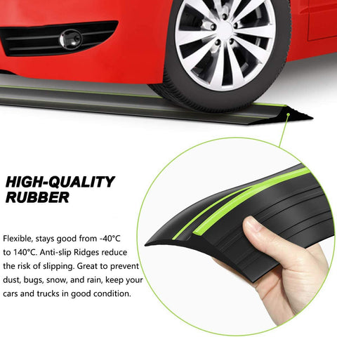 Jin&Bao green safety strip enhances door threshold visibility for safer passage