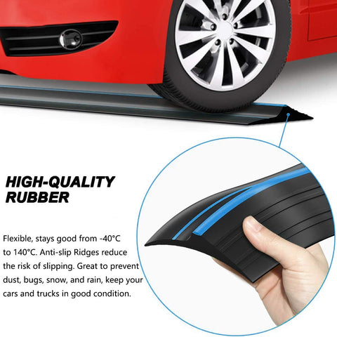 Jin&Bao threshold seal with adhesive backing forms a strong garage bond