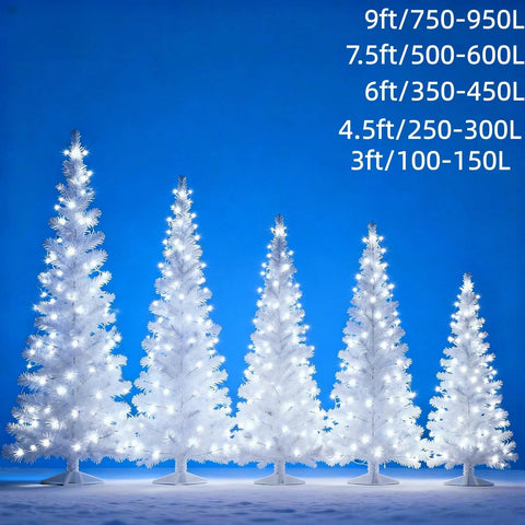 JinBest 100 LED White Christmas Lights on porch for inviting ambience