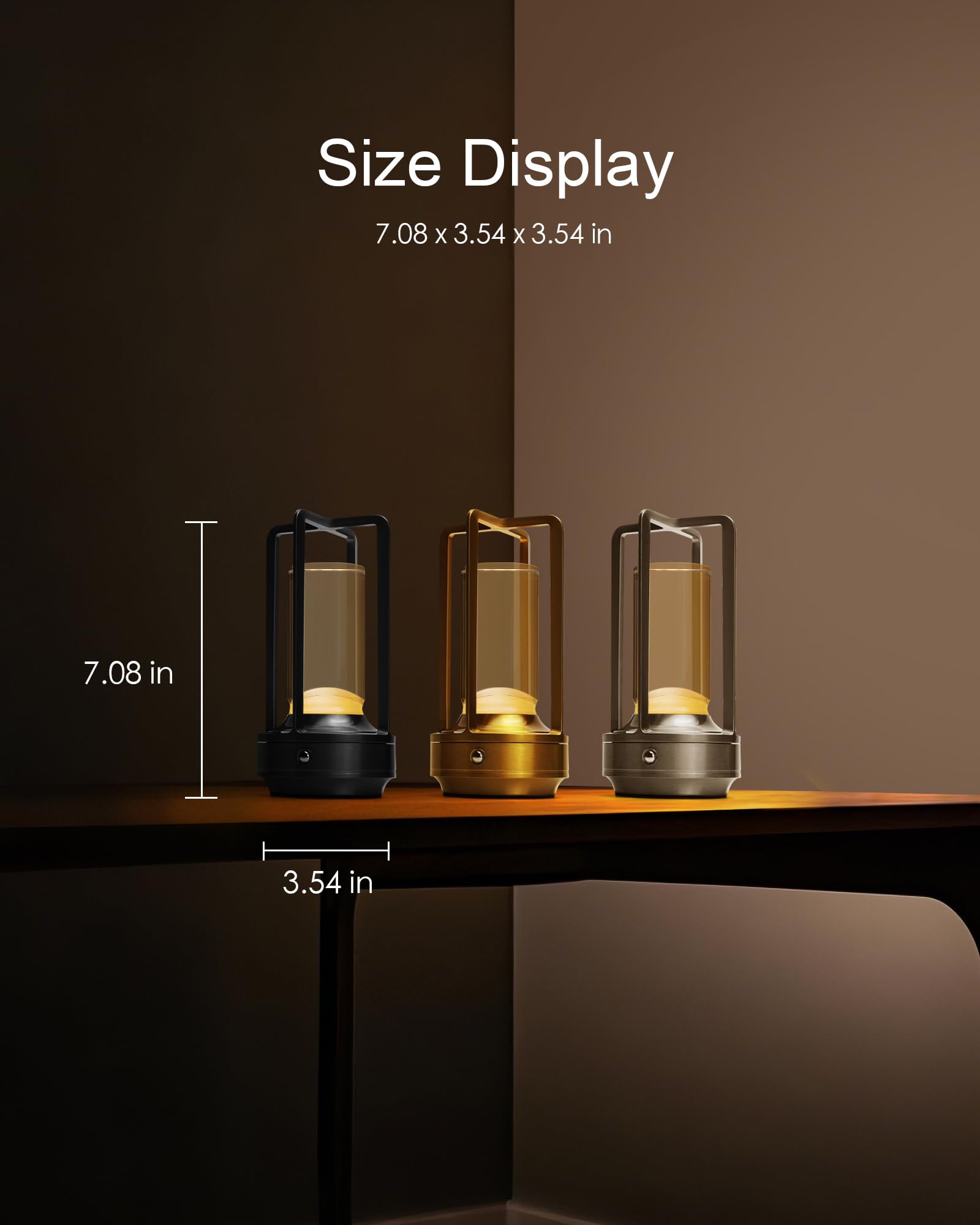 Jinchangming portable outdoor lighting for balcony, patio, or camping use