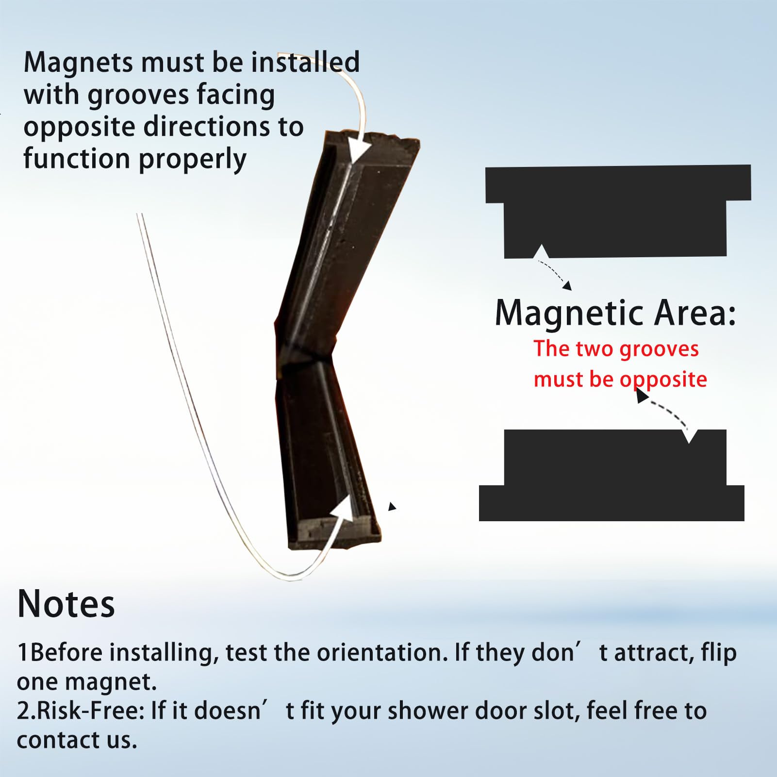 JINGZHAN magnetic strip cut-to-length enables easy installation.