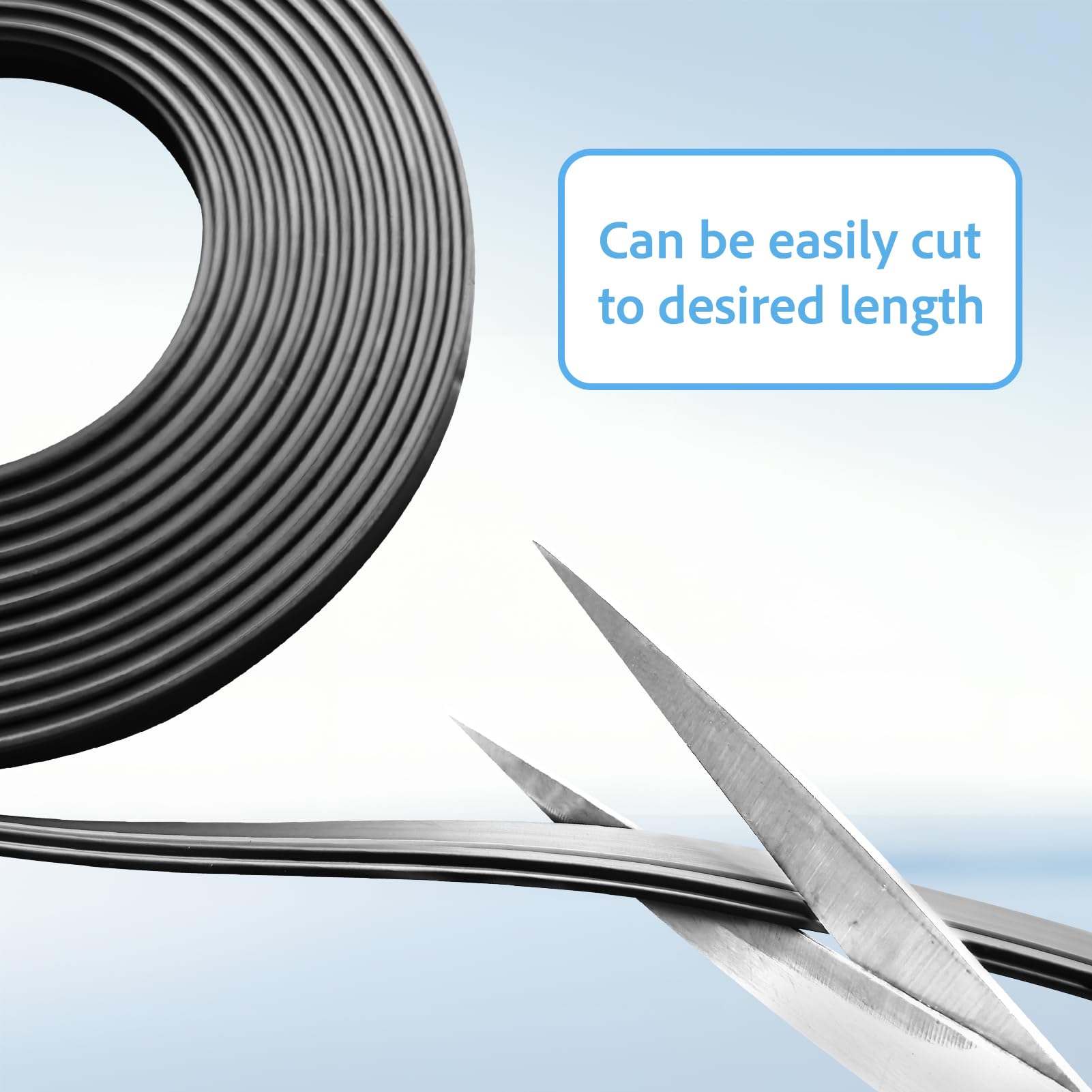JINGZHAN shower door seal in action reduces leaks.