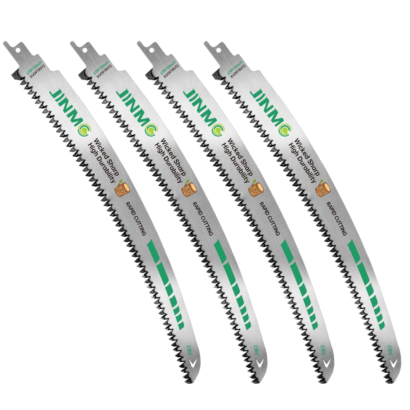 jinmg arc curved blade delivers fast clean wood cuts