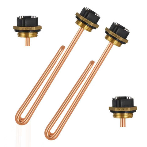 JINQHTEK HE 55220 brass heating element ready for EcoSmart installation