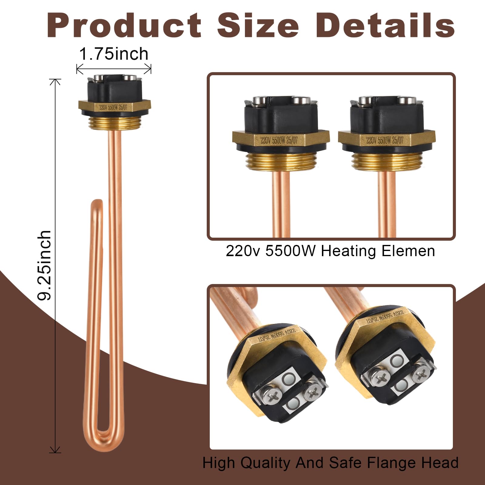 JINQHTEK HE 55220 screw-in installation demonstrates quick maintenance