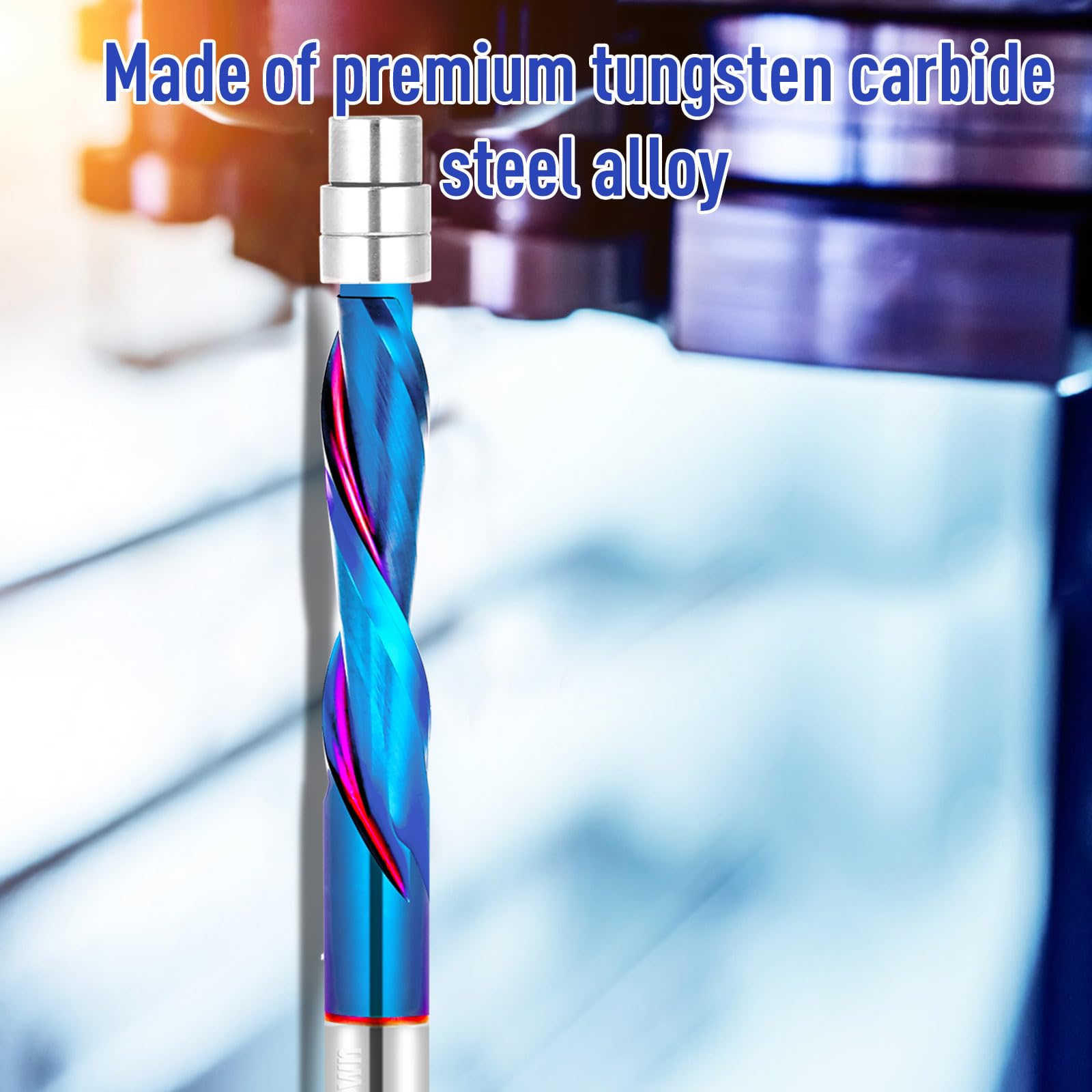 Jiiolioa nano blue coating extends tool life in modern materials.