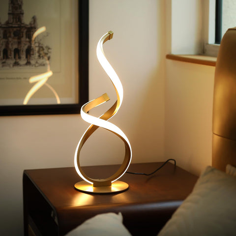 JIOODICH anti-slip base keeps the compact lamp stable