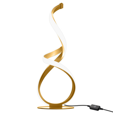 JIOODICH spiral desk lamp blends art and practical lighting for study