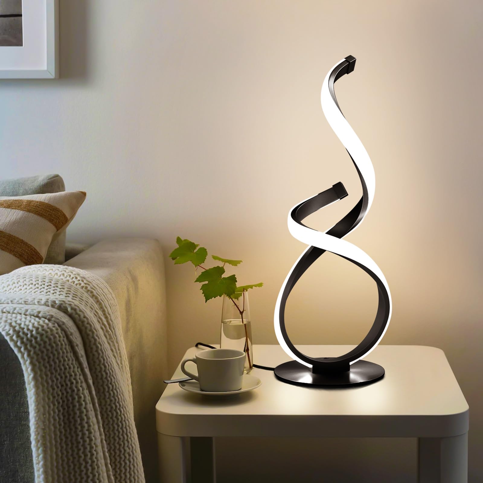 JIOODICH touch-controlled base with anti-slip keeps lamp stable