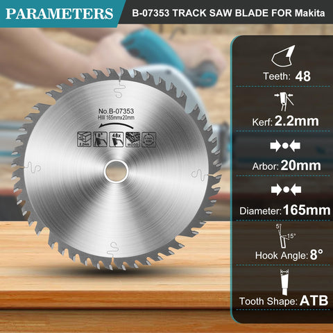 Jisculo blade in packaging, ready for track saw use