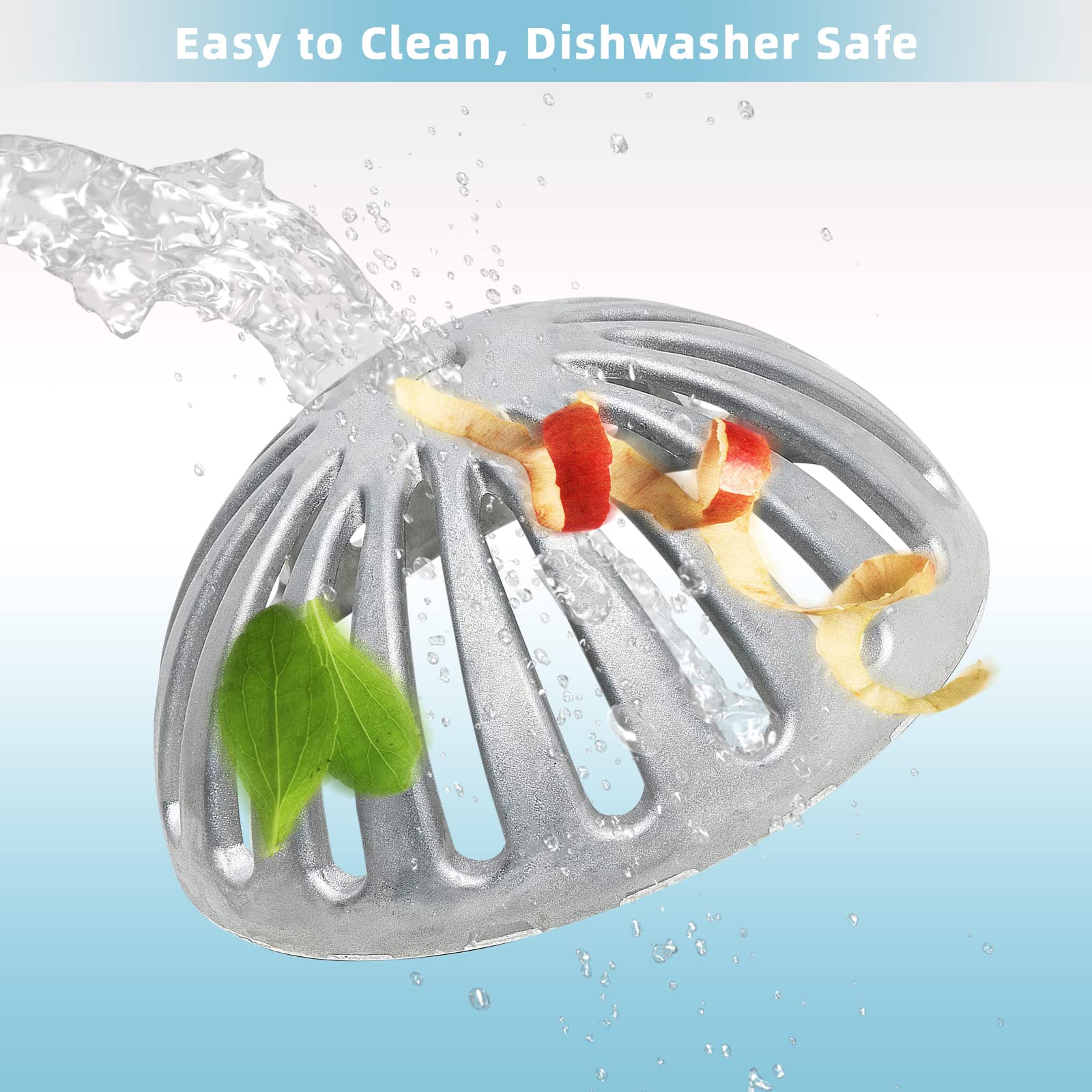 JISON21 easy-install, screw-free floor drain cap for quick setup