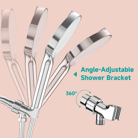 JITTGO chrome-white finish adds modern style to any bathroom.