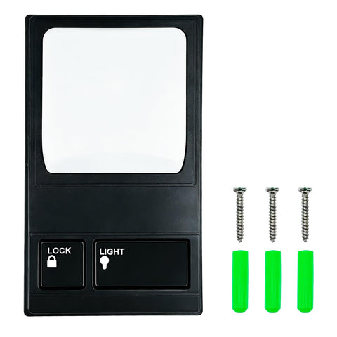 jiuoici 378LM panel front view shows wireless garage door control for compatible LiftMaster/Chamberlain openers.