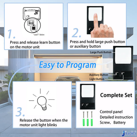 jiuoici 378LM signal stability ensures reliable remote control up to 120 feet.