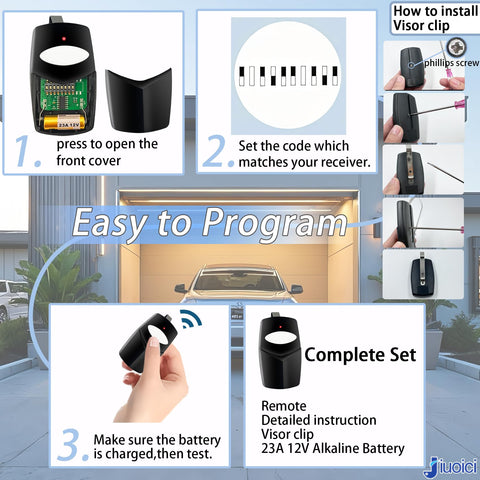 jiuoici delta3 remote programming steps for quick setup