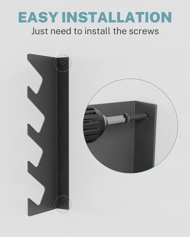 JivaJot four angled storage slots prevent tangling of longer tools.
