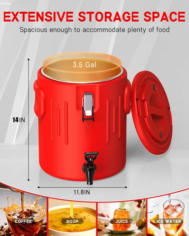 JIVGDN outdoor-ready use at camping, sports events, and buffets.