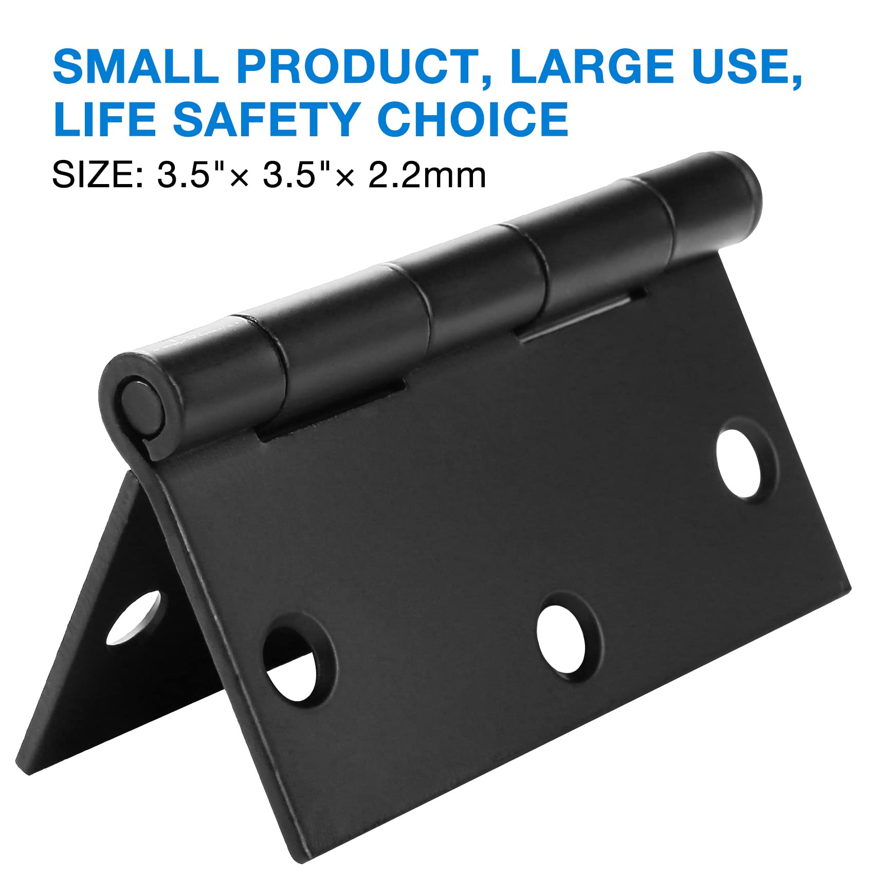 JIW hinges suited for indoor and outdoor use on sheds and furniture