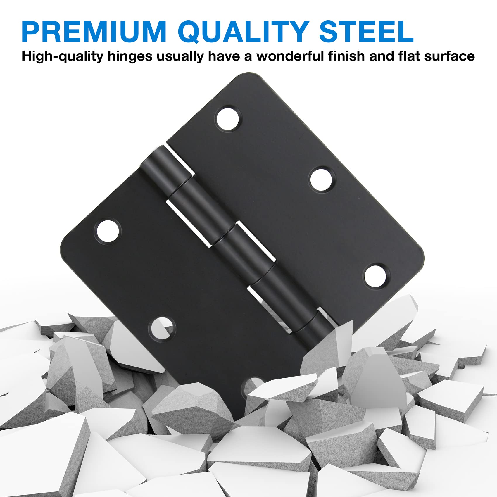 JIW extra-long screws included for secure mounting into various frames.
